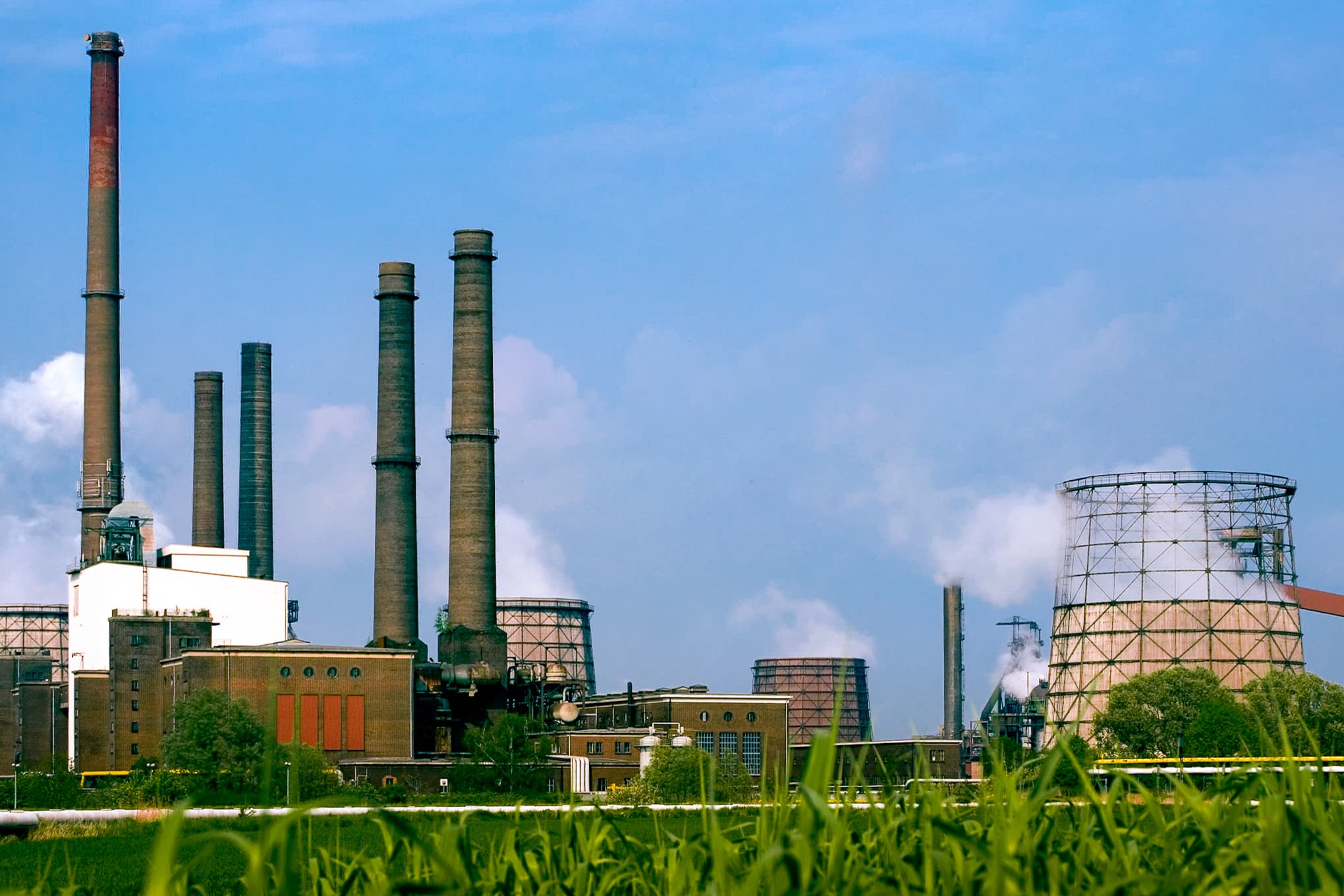 Industrial workspace representing trades and local business